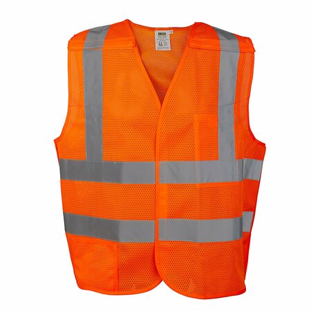 CORDOVA Breakaway Safety Vest, Type R, Class 2, Mesh - Orange, 7XL VB230P7XL